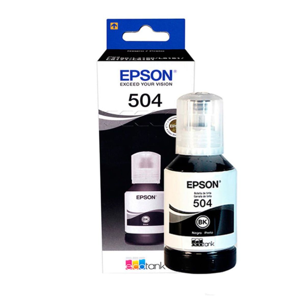 EPSON - BOTELLA DE TINTA EPSON T504120-AL NEGRO L4150L14150