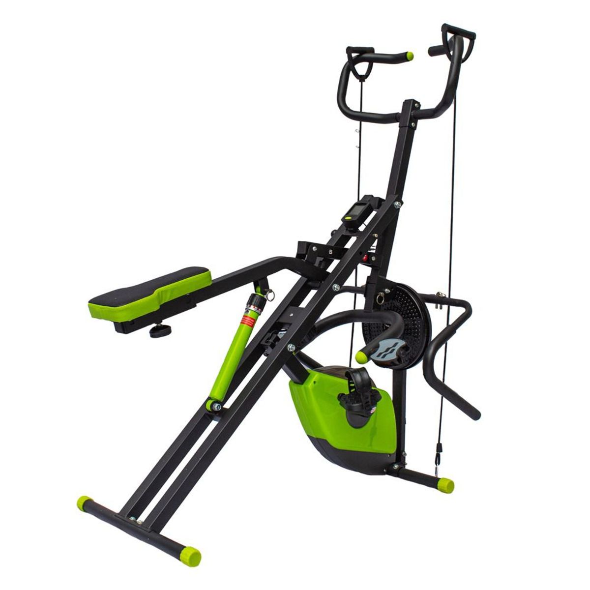 URBAN FIT - Maquina Abdominal + Bicicleta+ Pistón 12 Niv +Twister +Ligas