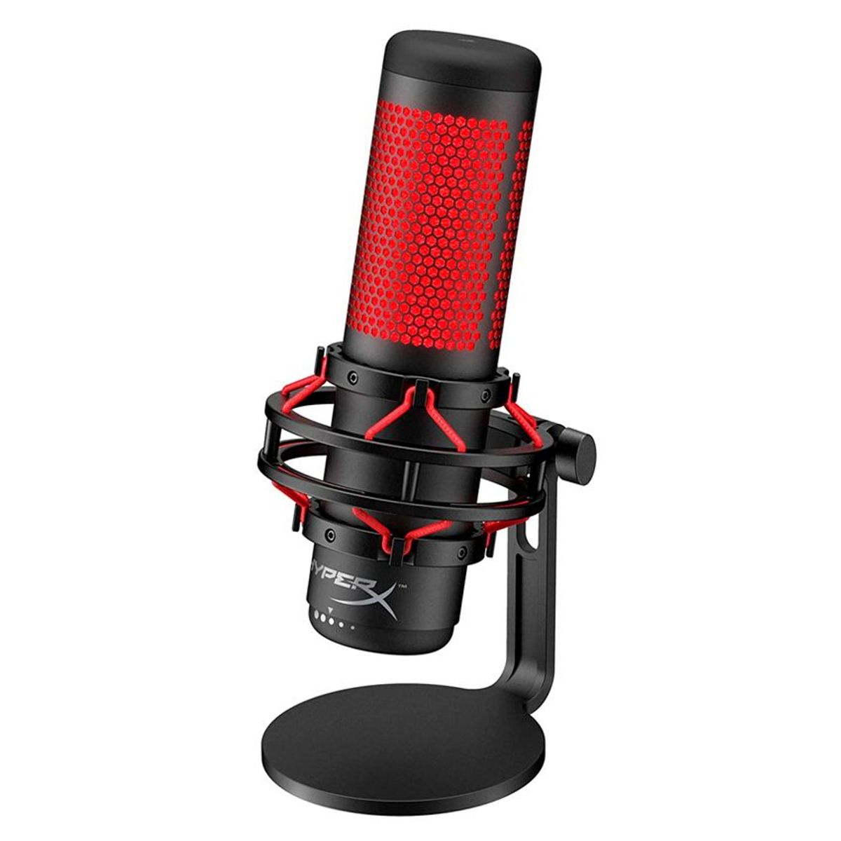 HYPERX - micrófono HyperX QuadCast condensador multipatrón negro