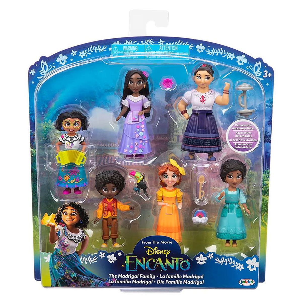 ENCANTO - Set Disney Encanto La Familia Madrigal - Pack X6 Personajes