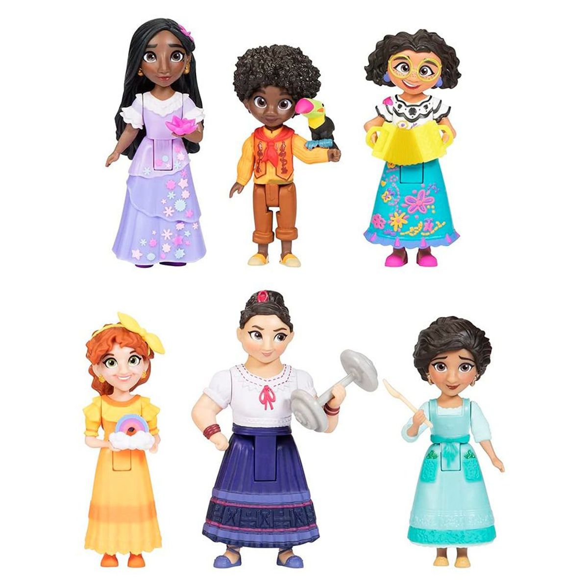 ENCANTO - Set Disney Encanto La Familia Madrigal - Pack X6 Personajes