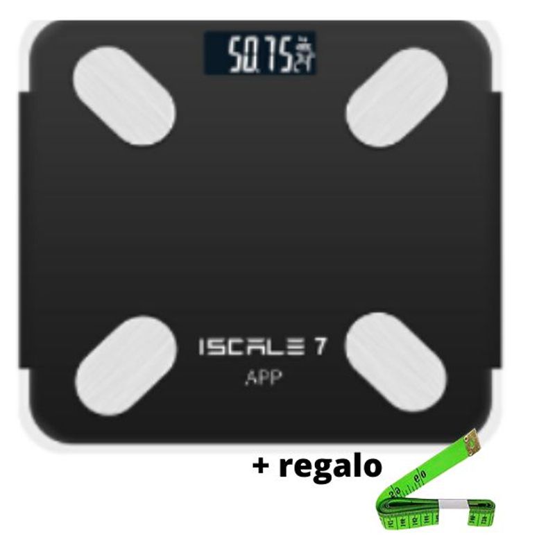 GENERICO - Balanza digital inteligente Bluetooth Control Peso Grasa Corporal