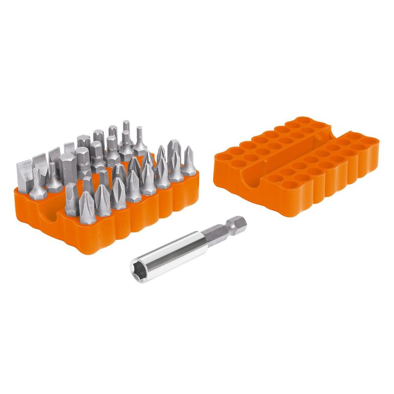 TRUPER - Juego con 33 puntas mixtas largo 1" Truper