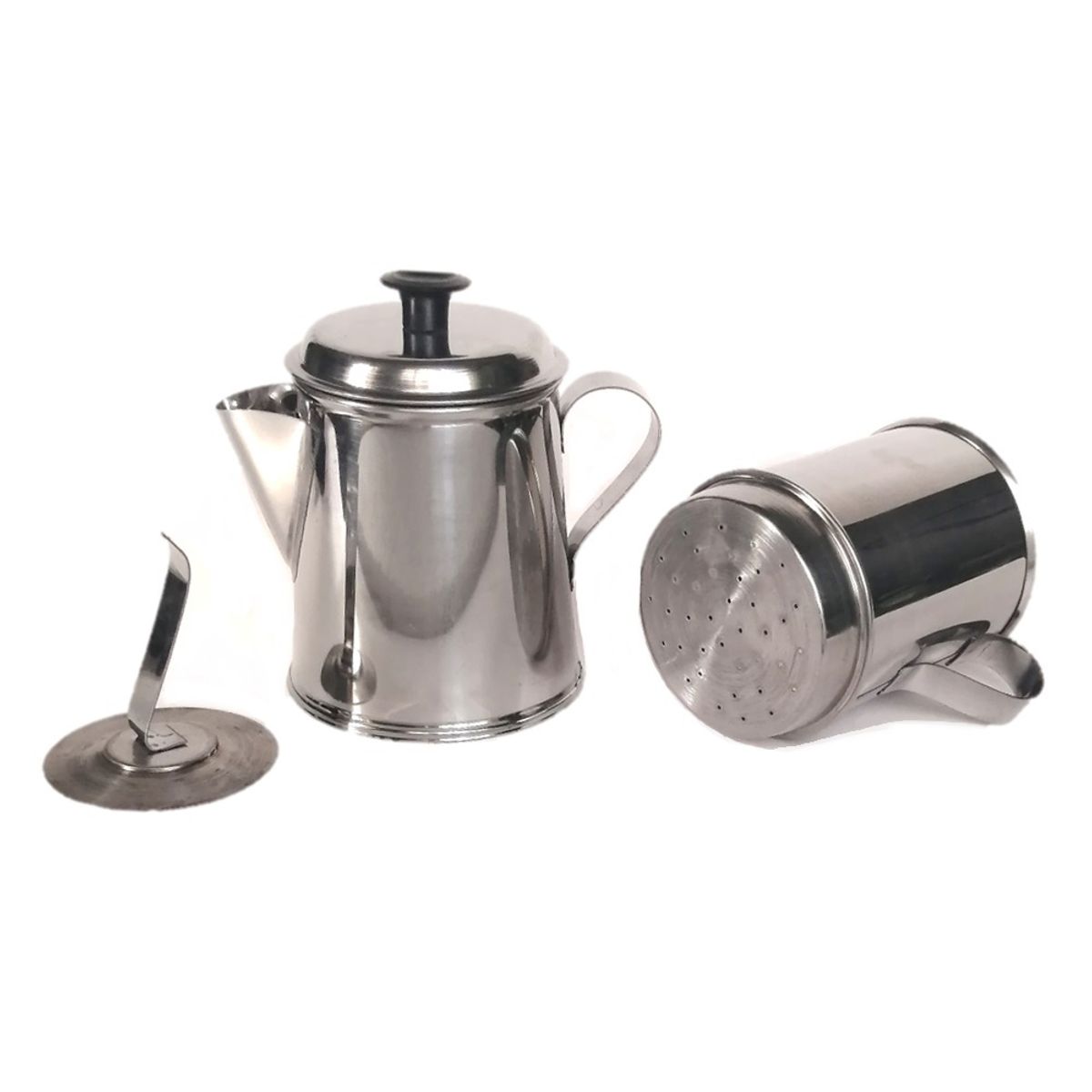 GENERICO - Cafetera de Acero Inoxidable 450 ML Gota a Gota - Ichimatsu