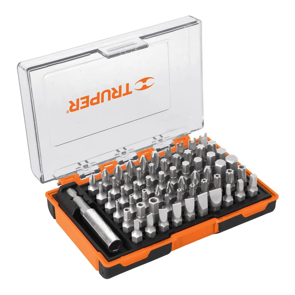 TRUPER - Juego con 61 puntas mixtas largo 1" Truper