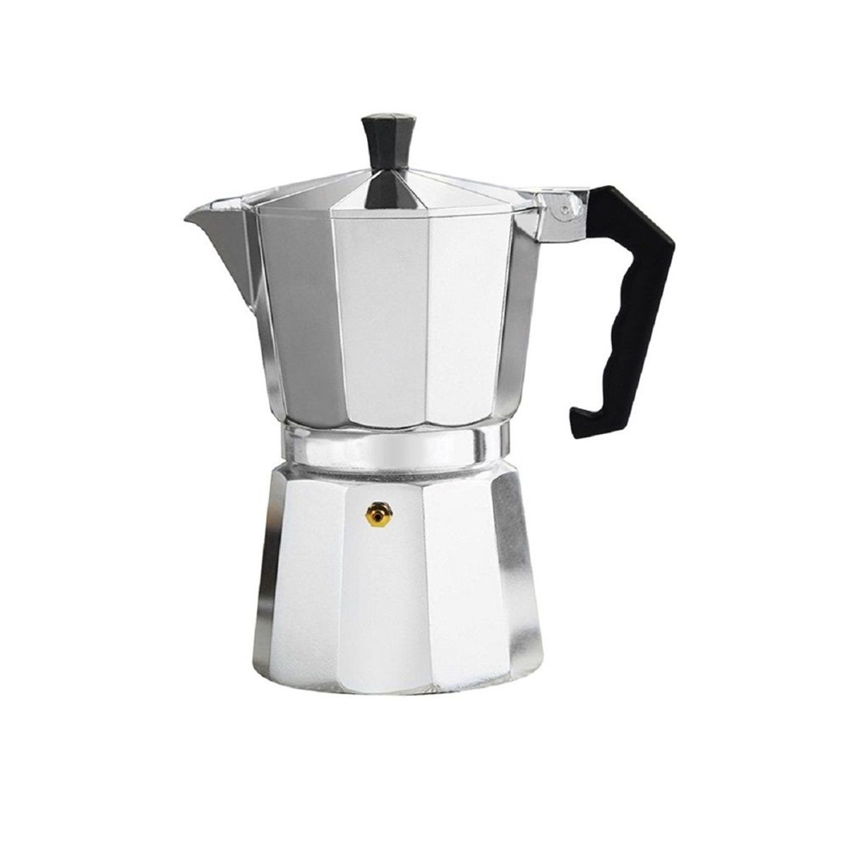 GENERICO - Cafetera Italiana  Moka P-6 Tazas de Aluminio - Coffe