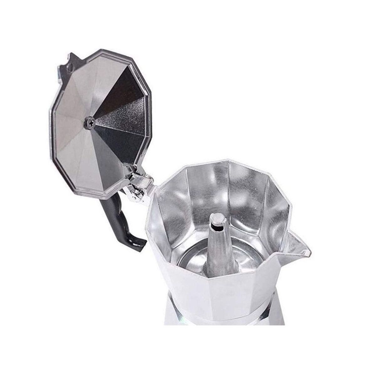 GENERICO - Cafetera Italiana  Moka P-6 Tazas de Aluminio - Coffe