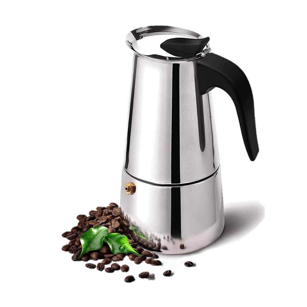 GENERICO - Cafetera Italiana  Moka P-9 Acero Inoxidable - Espresso Maker