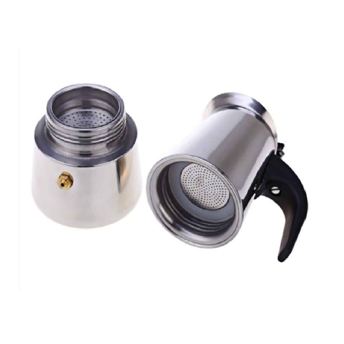 GENERICO - Cafetera Italiana  Moka P-9 Acero Inoxidable - Espresso Maker