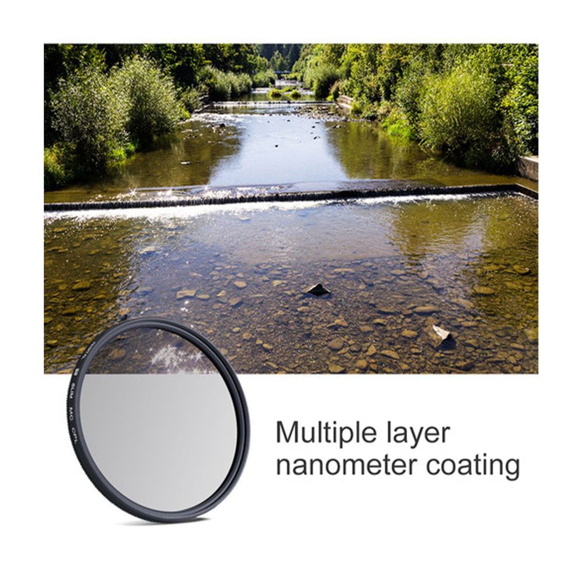 K&F CONCEPT - Filtro CPL K&F Concept  77mm KF01.1160