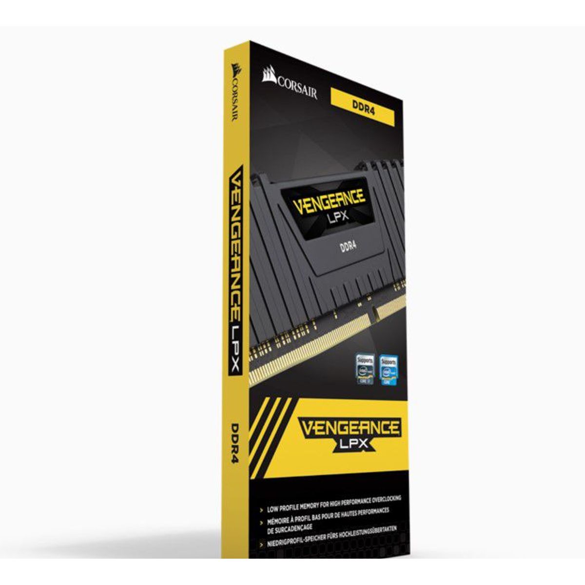 CORSAIR - Memoria RAM Corsair Vengeance LPX 16GB DDR4 3600Mhz CL18 Negro