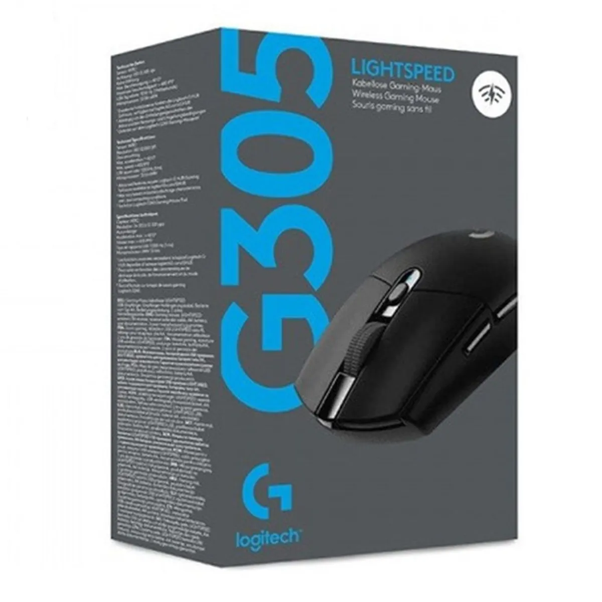 LOGITECH - Mouse Gamer Logitech G305 Wireless 1ms Sensor Hero Negro