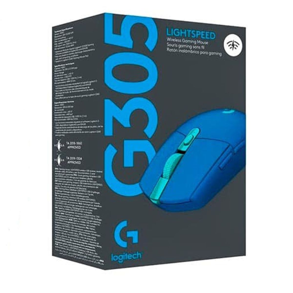 LOGITECH - Mouse Gamer Logitech G305 Wireless 1ms Sensor Hero Azul