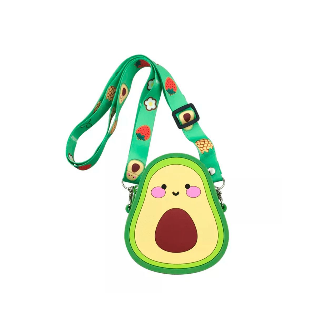 GENERICO - Morral mini cartera en forma de Palta