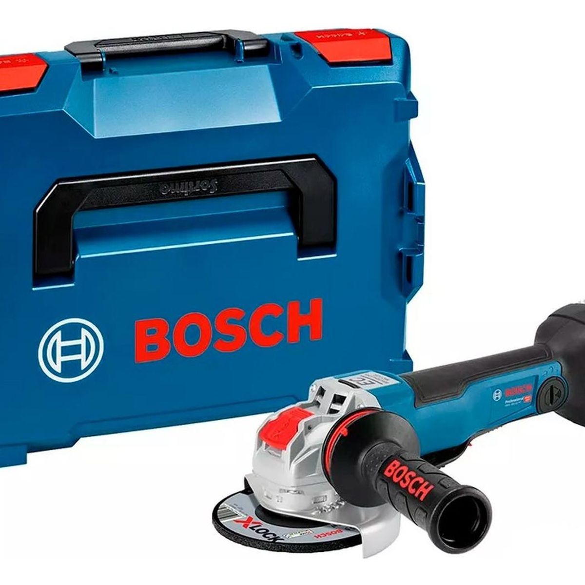 BOSCH - Amoladora Inal 18V de  5" GWX 18V-10 PC XLOCK  L-Boxx Sin Batería