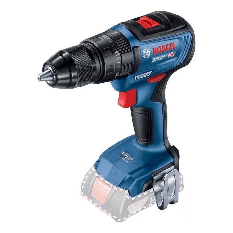 BOSCH - Taladro Percutor de 1/2"  Bosch GSB 18V-50 Sin Batería