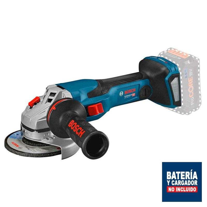 BOSCH - Esmeril Amolador Bosch Brushless GWS 18V-15 C Sin Bat