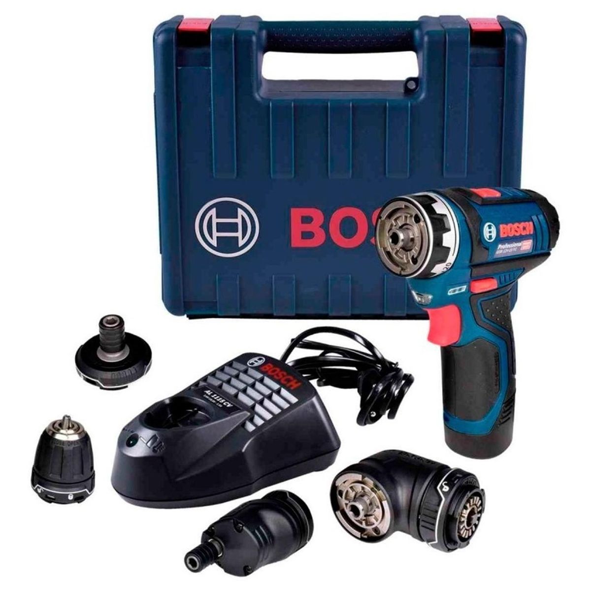 BOSCH - Atornillador Bosch FlexiClick GSR 12V-15 FC 5 en 1 Profesional
