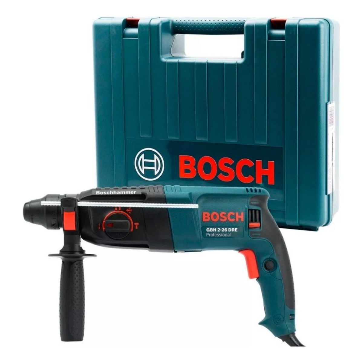 BOSCH - Rotomartillo Bosch GBH 2-26 DRE 800W 3.0J SDS Plus Alemán