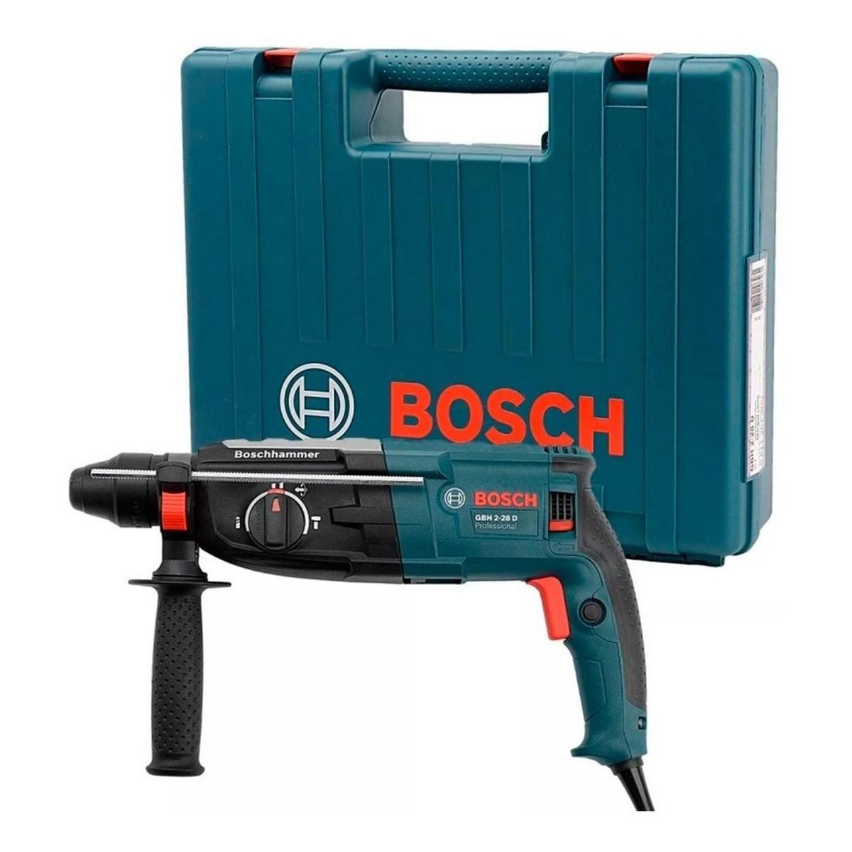 BOSCH - Rotomartillo SDS Plus Bosch GBH 2-28 D 850W 3.2J Profesional Alemán