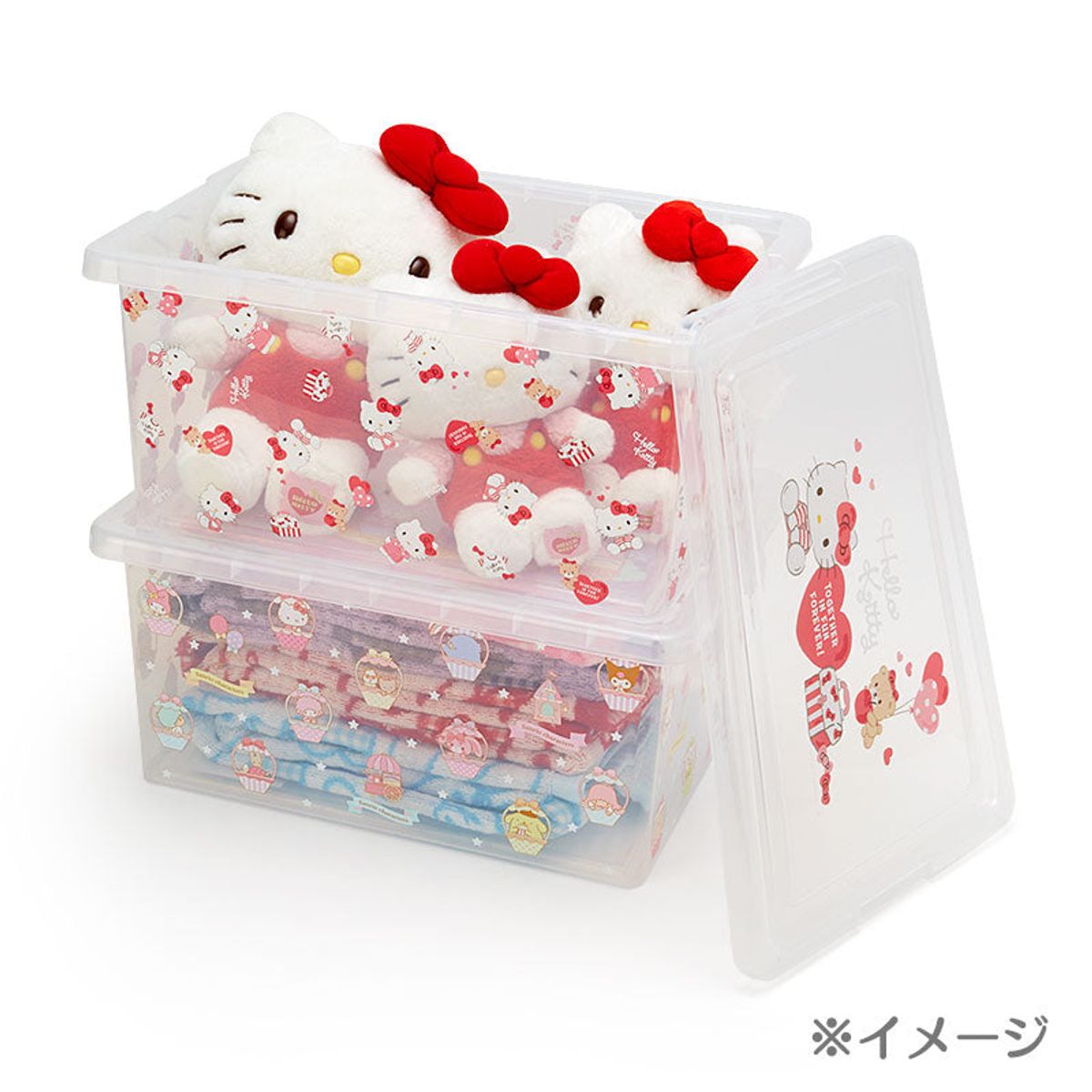 SANRIO - Caja Organizadora L Hello Kitty Heart