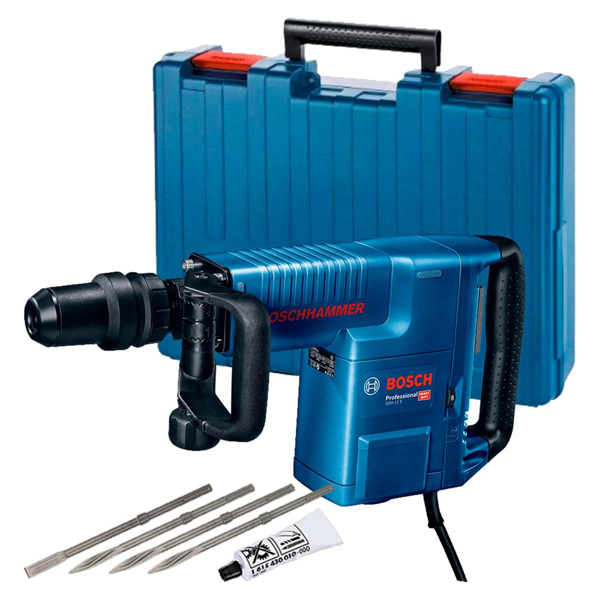 BOSCH - Martillo Demoledor Bosch Gsh 11 Kg 1500w 16.8 Jouls
