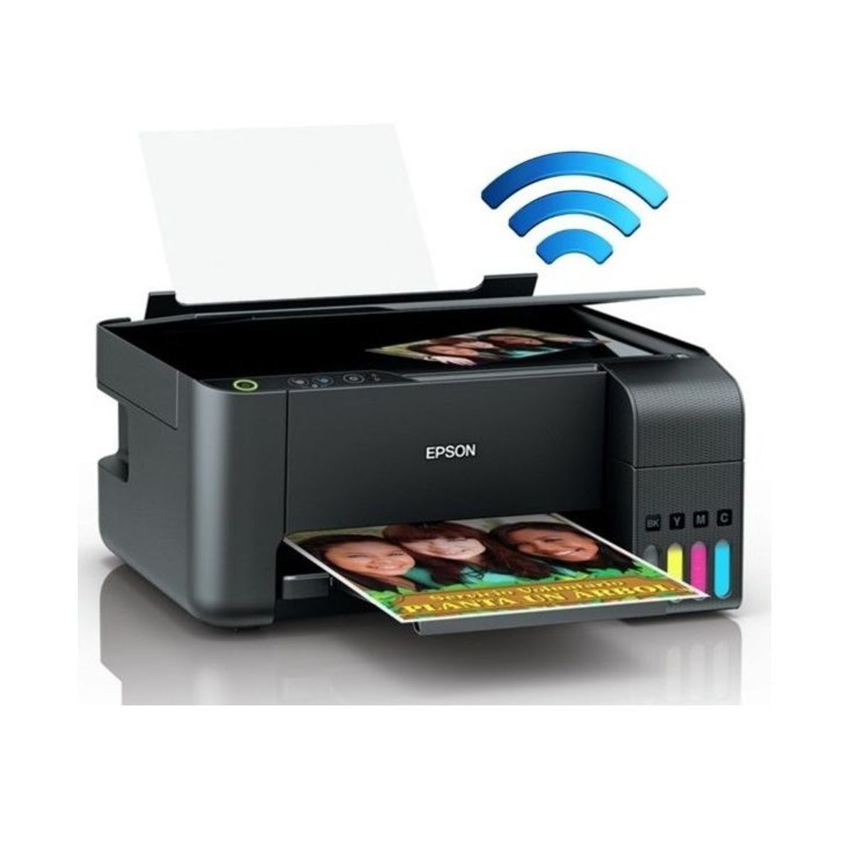 EPSON - Impresora Multifuncional Epson L3250 Imprime Escanea Copias Wi-Fi  USB