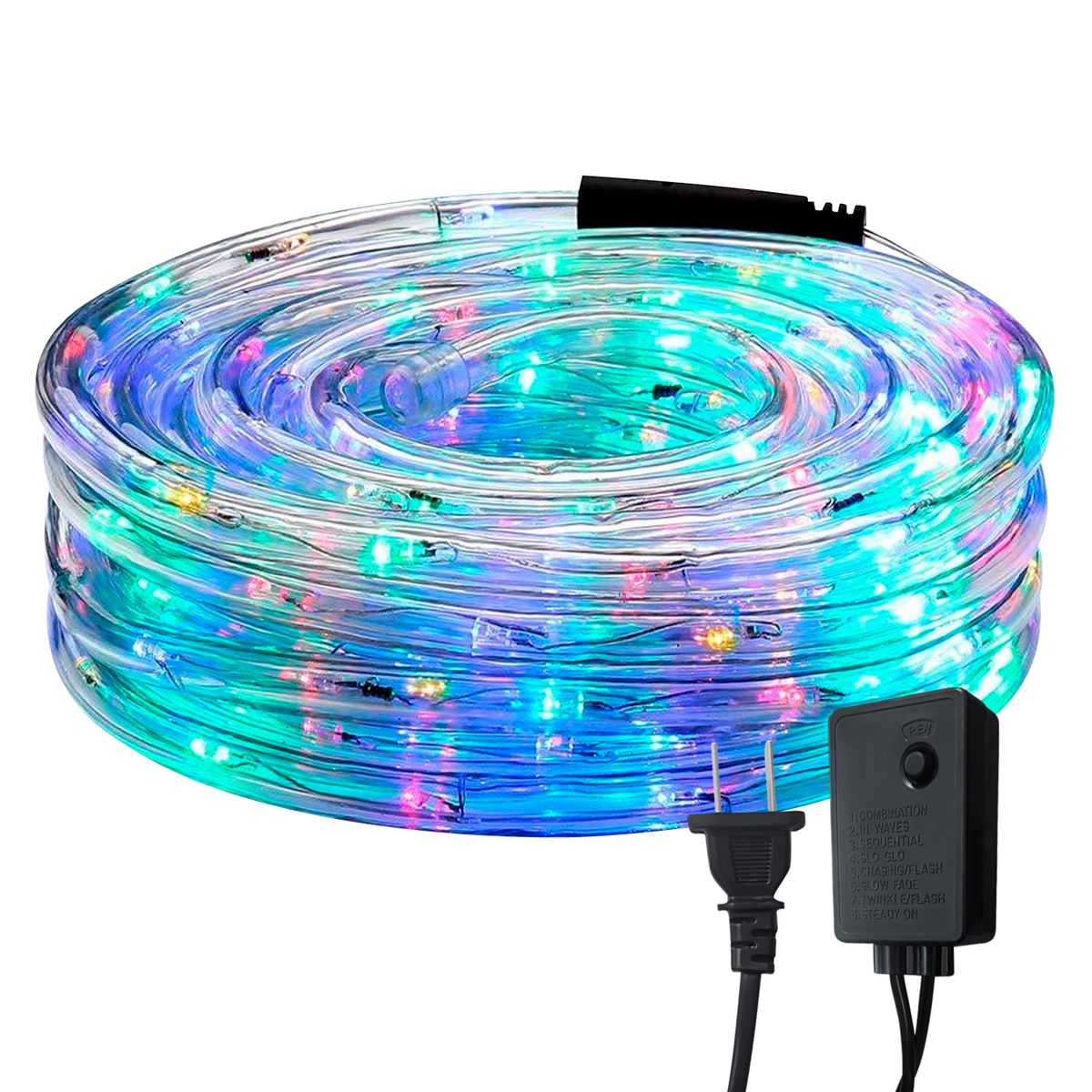 BUYPAL - Manguera Tira Luces Led Navidad 10 Metros Impermeable Multicolor