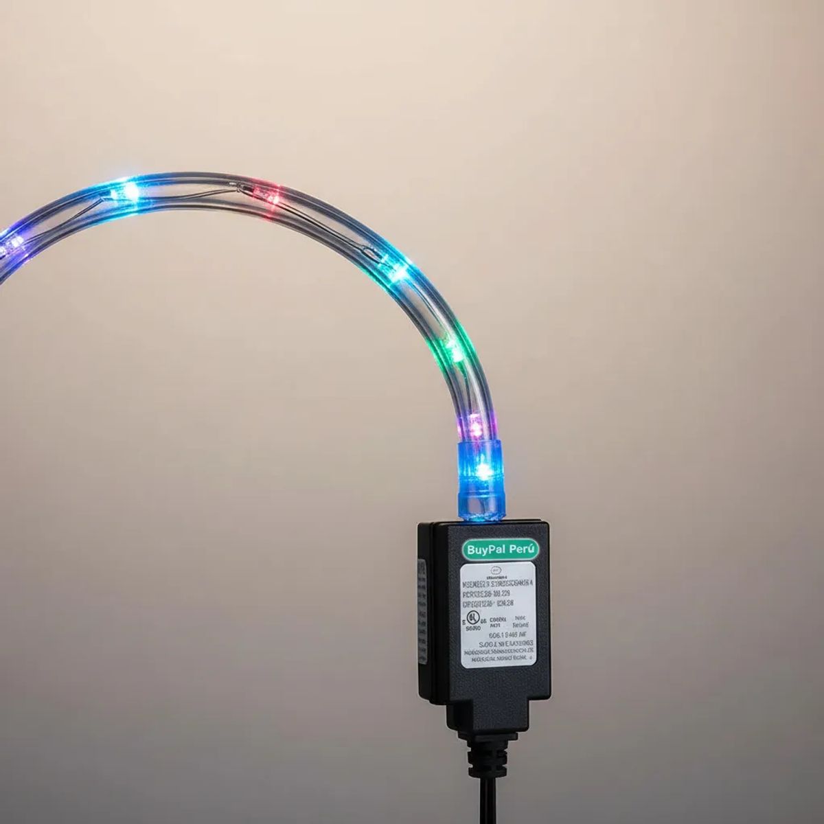 BUYPAL - Manguera Tira Luces Led Navidad 10 Metros Impermeable Multicolor