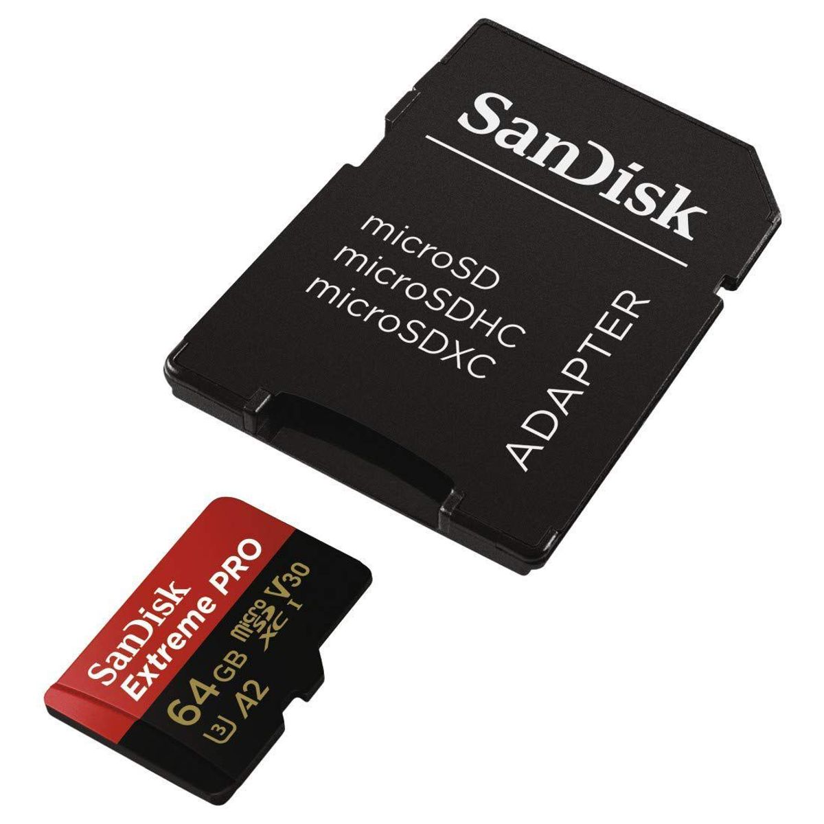 SANDISK - Sandisk Memoria Micro SD Extreme Pro A2 64GB 200MB GoPro