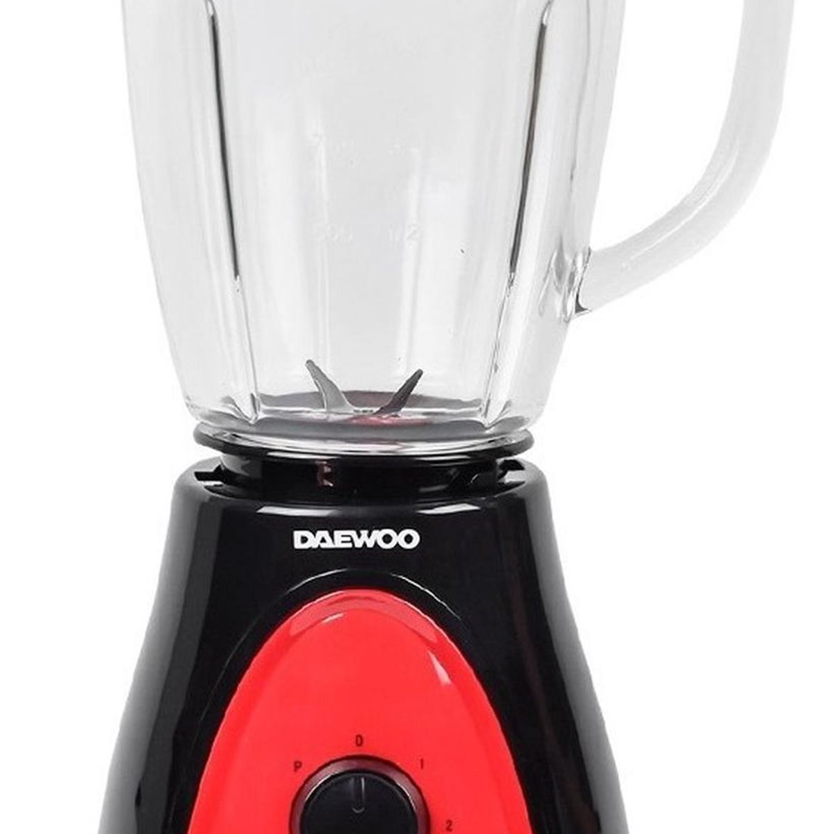 DAEWOO - Licuadora Roja Negra Daewoo DBL-1008C 1.5L 2 Velocidades