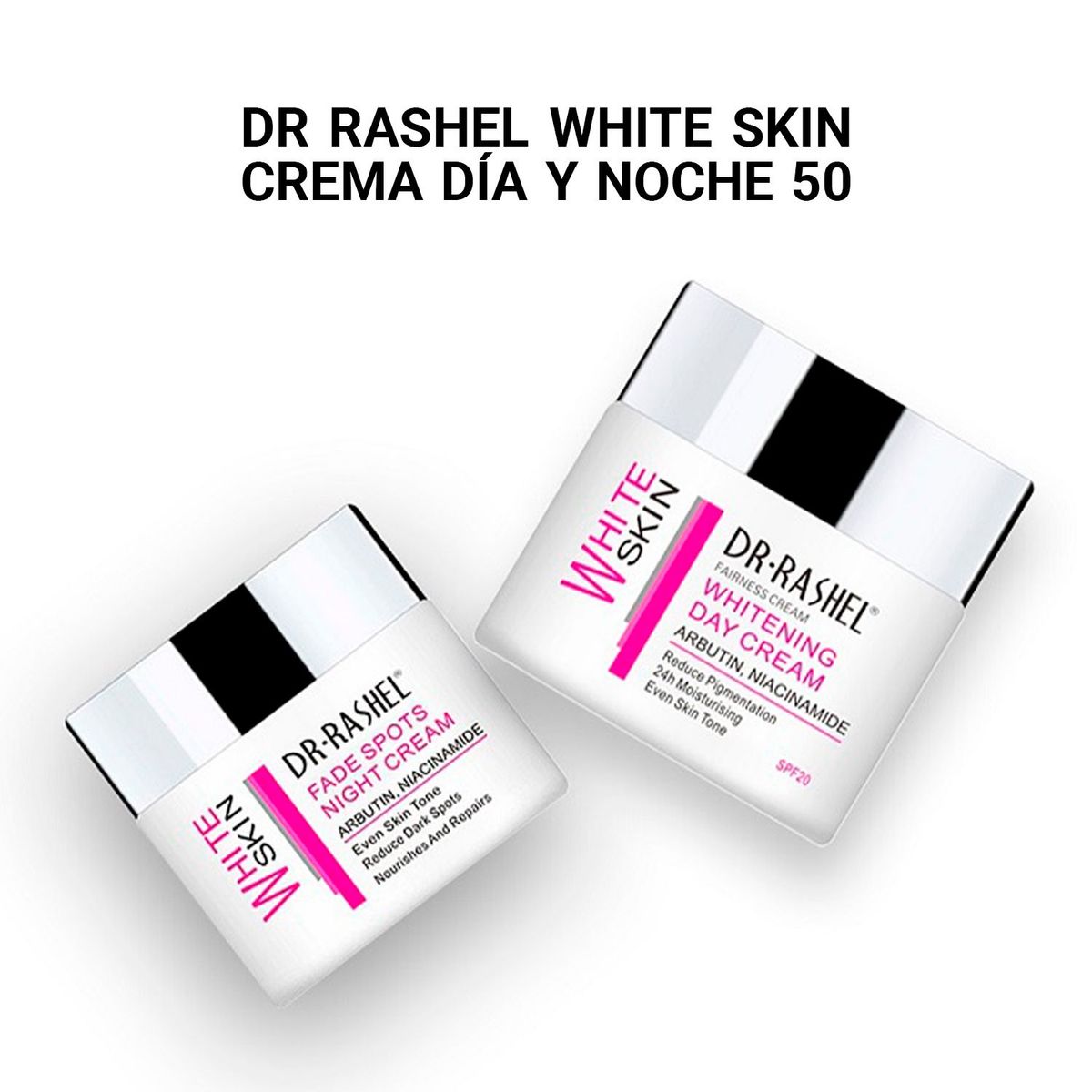 GENERICO - Dr Rashel White Skin Crema Dia y Noche 50 GR.