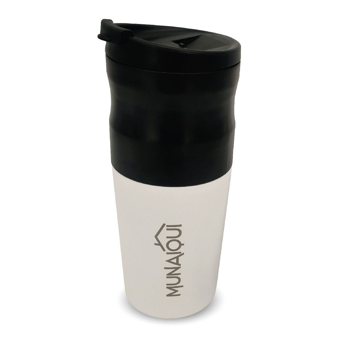 MUNAIQUI - Cafetera Eléctrica Portátil Munaiqui 2 en 1, molinillo de café + taza