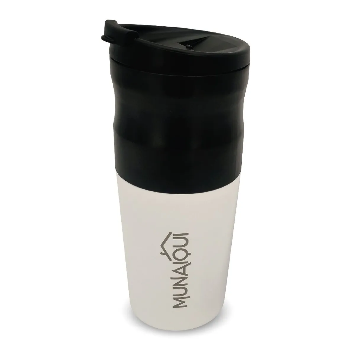 MUNAIQUI - Cafetera Eléctrica Portátil Munaiqui 2 en 1, molinillo de café + taza
