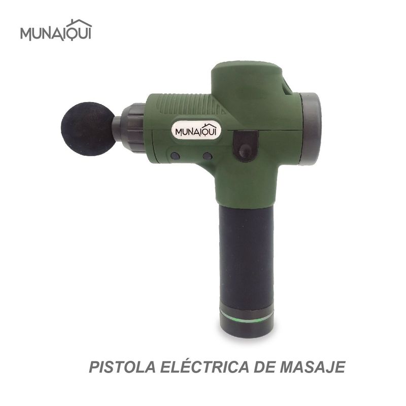 MUNAIQUI - Pistola Eléctrica Masajeadora Corporal Munaiqui