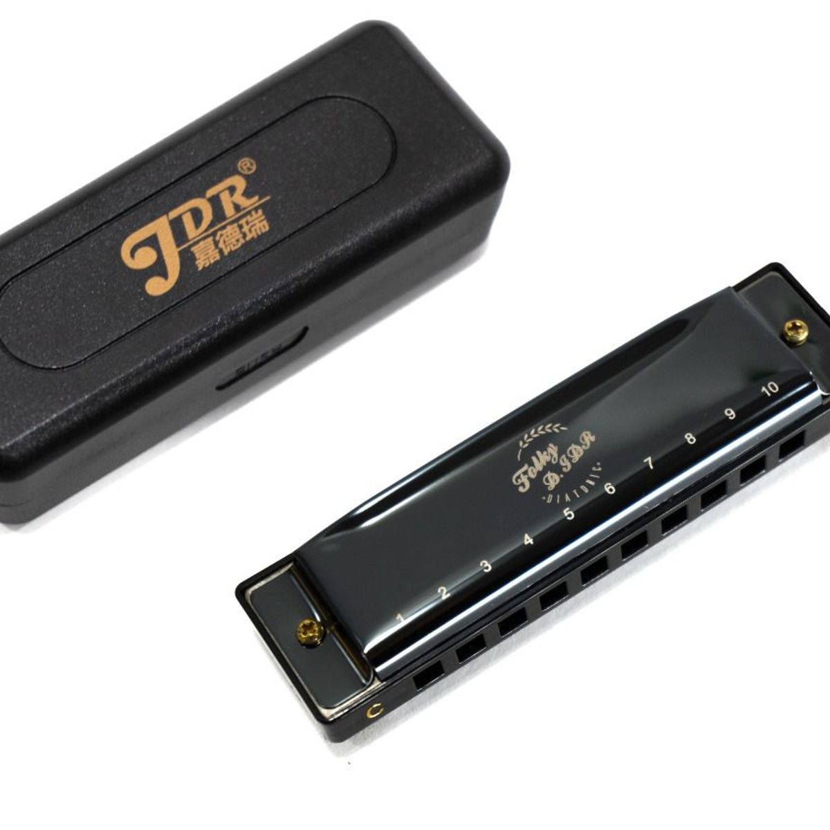 GENERICO - Armónica Diatónica JDR C - H1005 BK