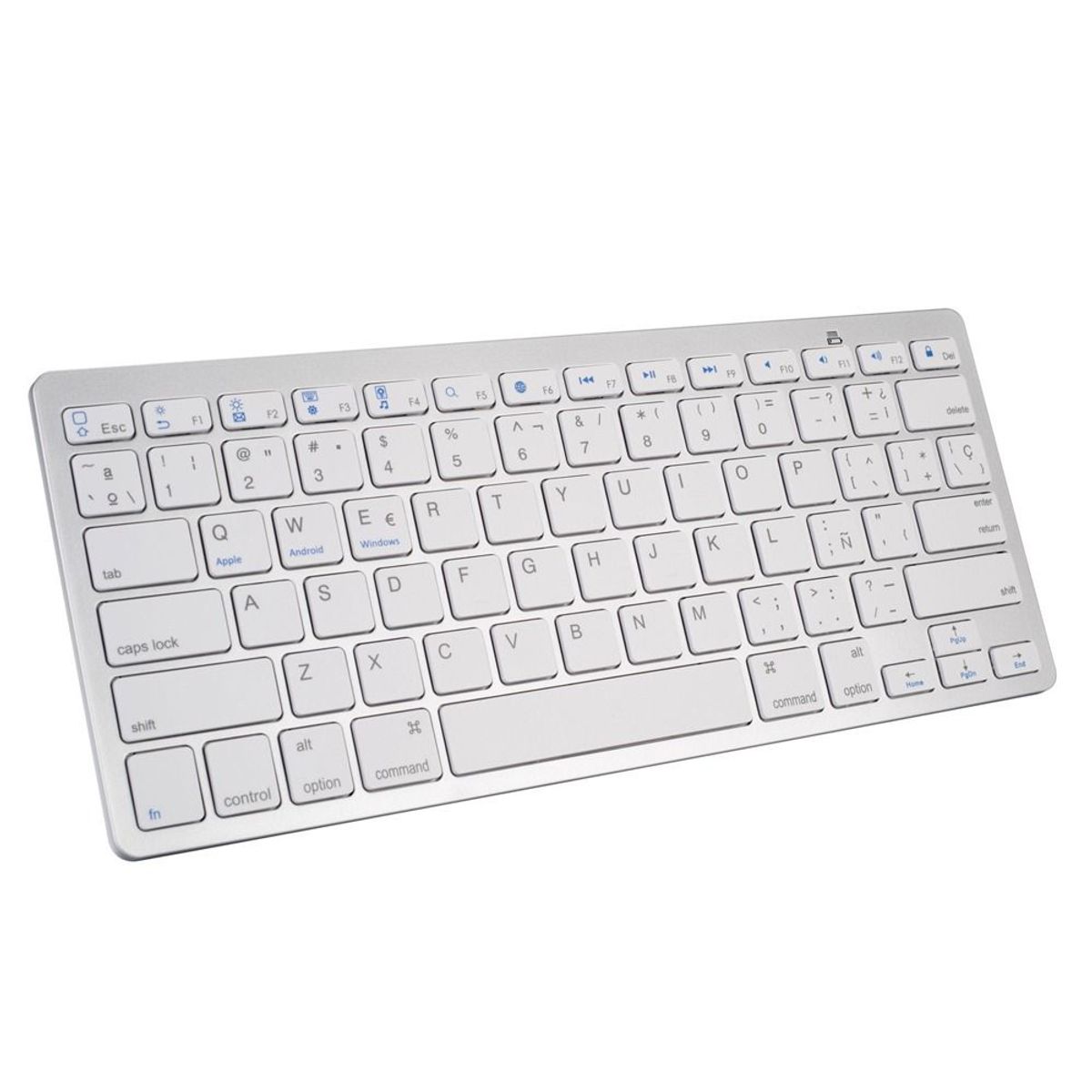 GENERICO - Mini Teclado Inalambrico Ultra Delgado Bluetooth Tablet Cel