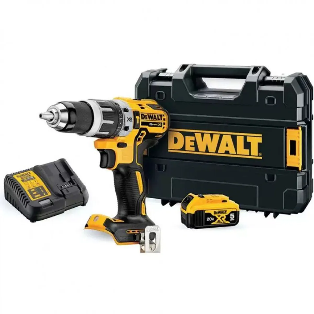 DEWALT - Taladro Percutor 1/2" 20V Xr 70Nm + 1 Batería DEWALT Dcd796P1-B2