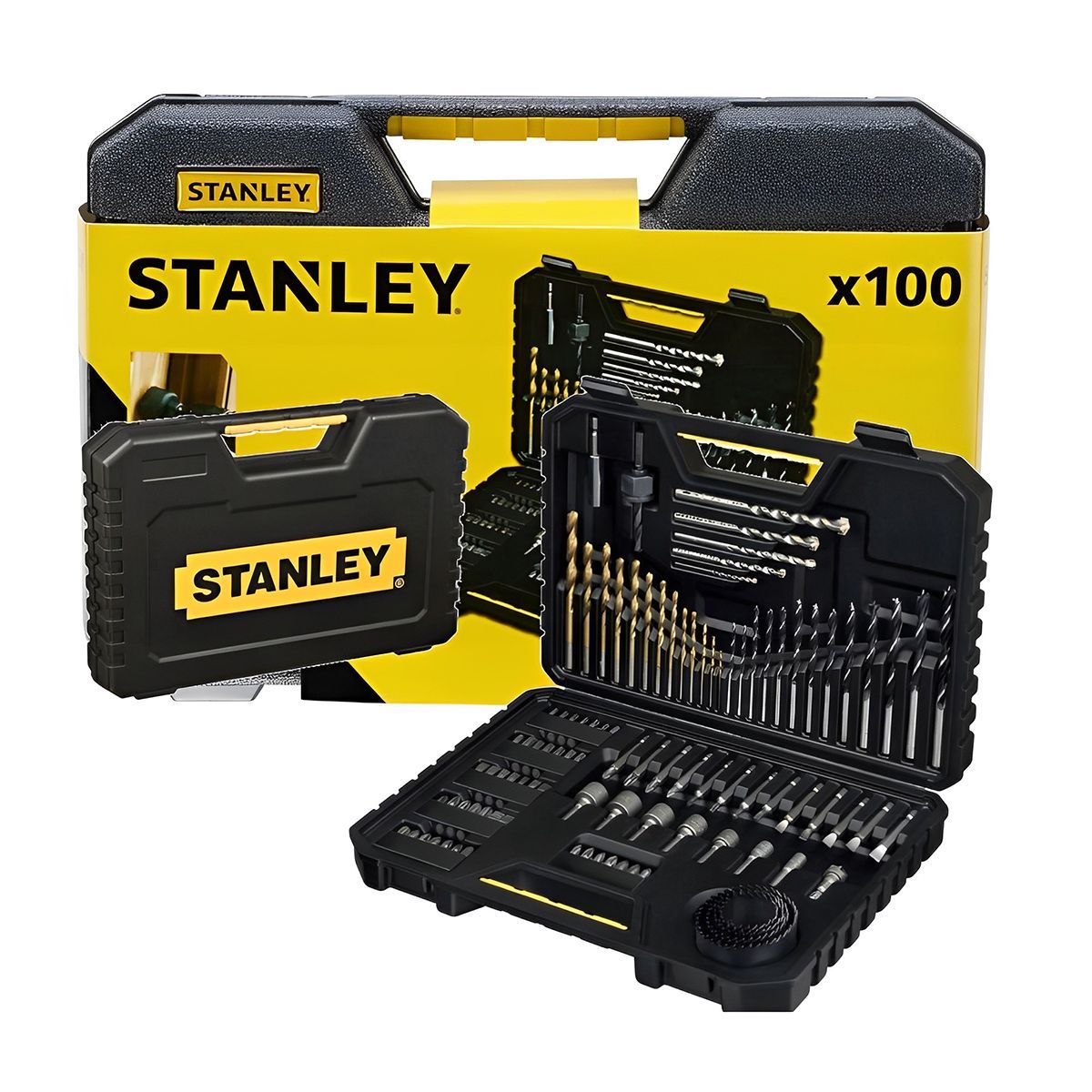 STANLEY - Set de Brocas y Puntas X 100Pz STANLEY Sta7205-Xj