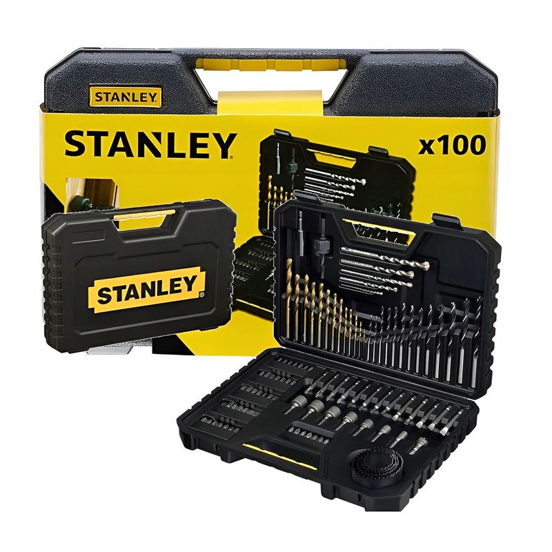 STANLEY - Set de Brocas y Puntas X 100Pz STANLEY Sta7205-Xj