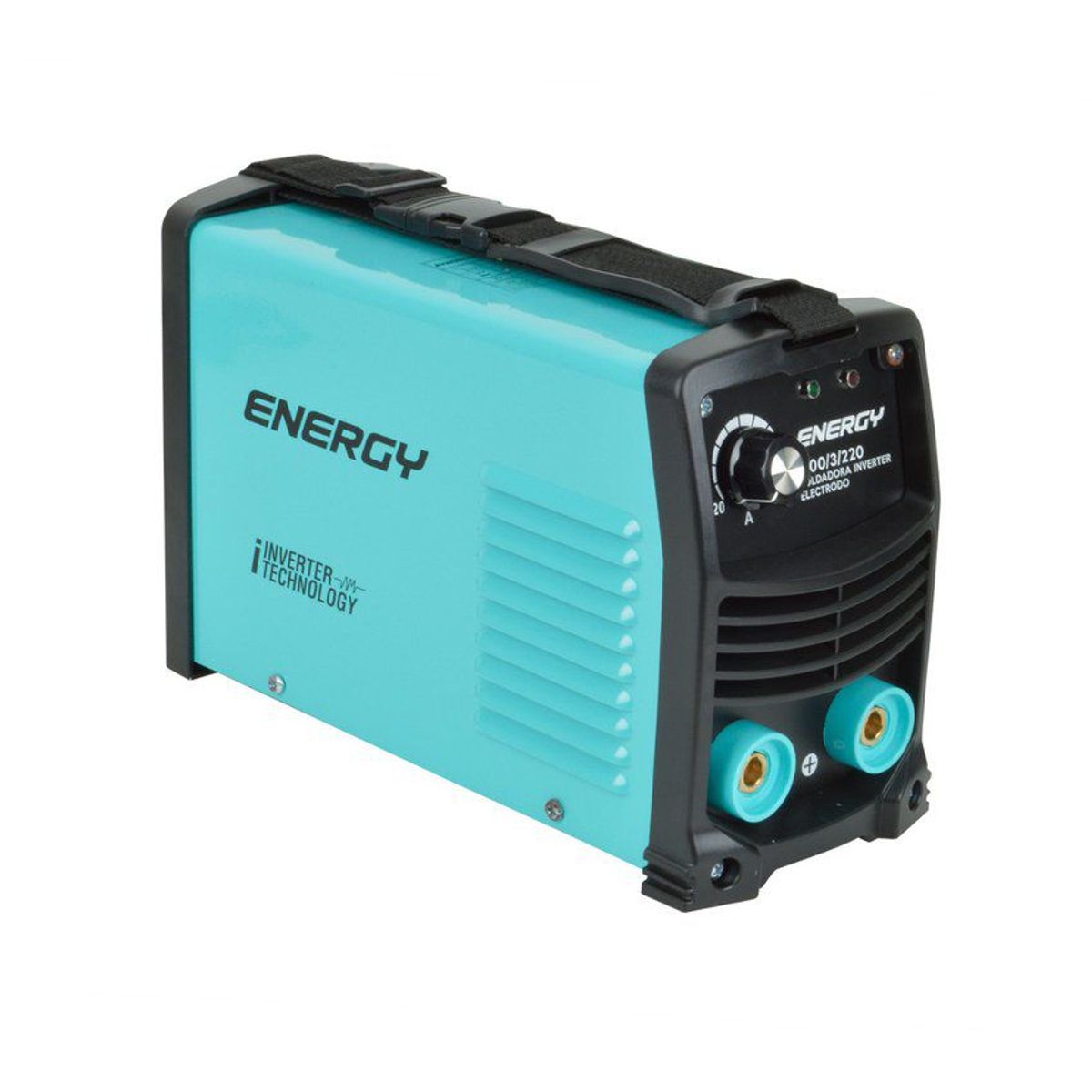 ENERGY - Soldadora Inverter 200AMP Electrodo Energy I200-3-220 celeste