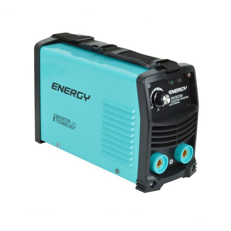ENERGY - Soldadora Inverter 200AMP Electrodo Energy I200-3-220 celeste