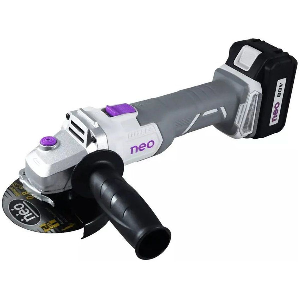 NEO - Amoladora angular inalambrica neo 20v aa1015-20k2