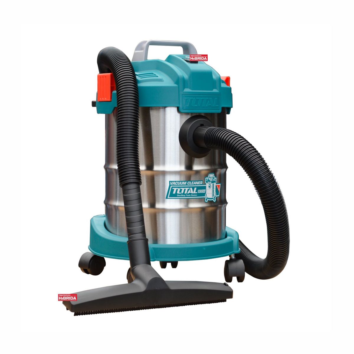 TOTAL TOOLS - Aspiradora 12 Litros 800w Profesional Para Casa o Taller Total