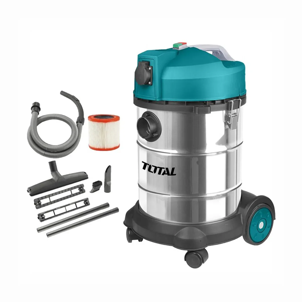 TOTAL TOOLS - Aspiradora 30Litros Total tools 1400w Profesional