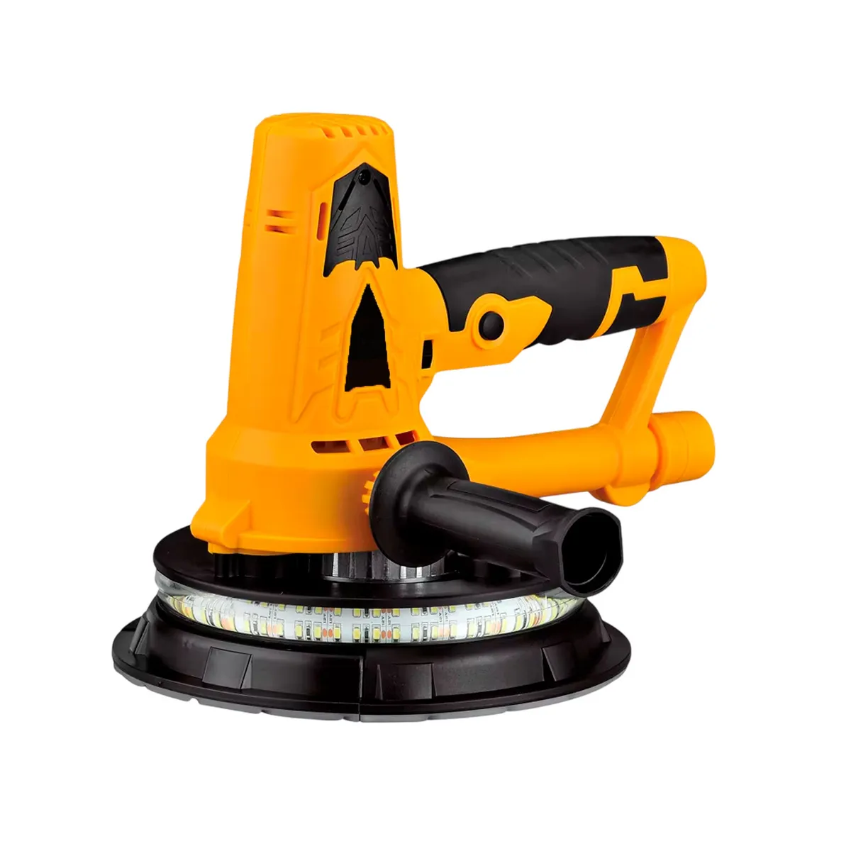 GENERICO - Lijadora De Pared Eléctrica Drywall 800w Luz Aspira + 6lijas