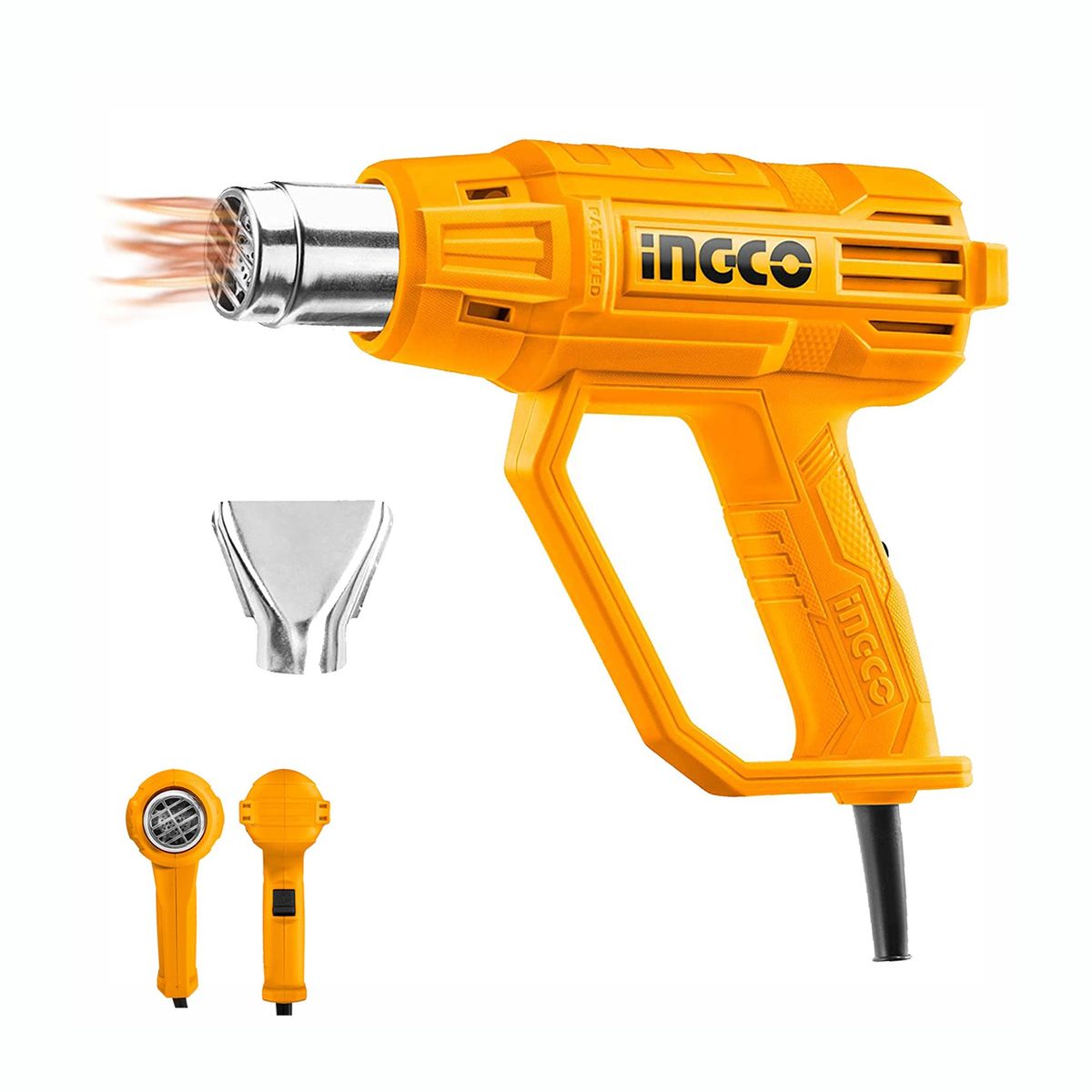 INGCO TOOLS - HERRAMIENTA DE CALOR 2000W AIRE CALIENTE 1 BOQUILLA INGCO - HG2000385