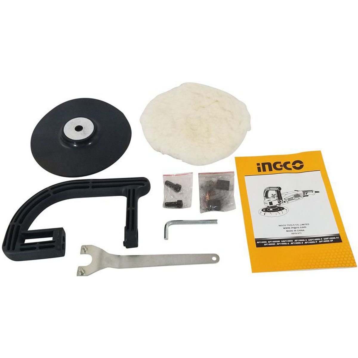 INGCO TOOLS - PULIDORA ANGULAR 1400W 7 AUTO INDUSTRIAL CAR WASH INGCO - AP14008