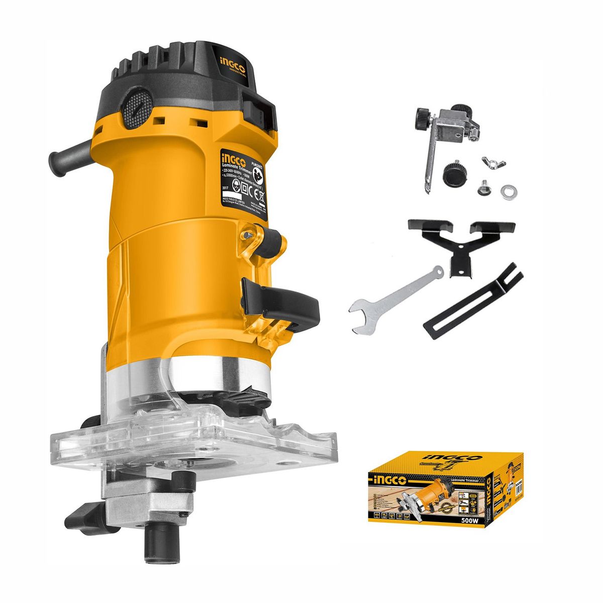 INGCO TOOLS - RUTEADORA PALMA 500W INDUSTRIAL FRESADORA CANTEADORA INGCO