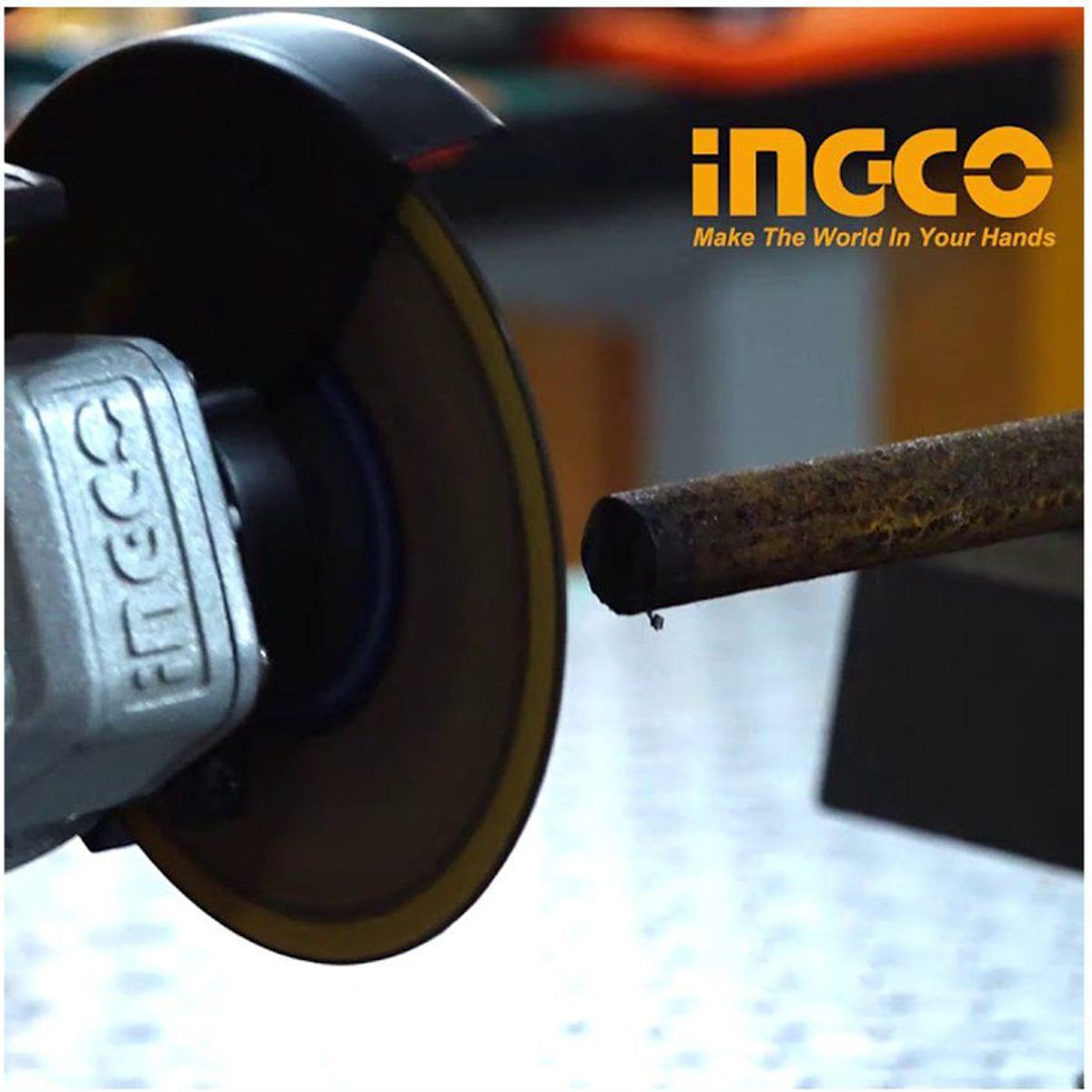 INGCO TOOLS - AMOLADORA ANGULAR 2200W ESMERIL CORTADORA 9'' INGCO - AG220018